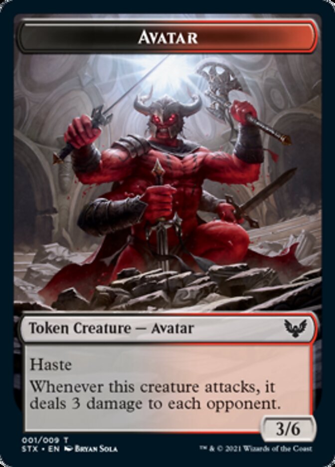 Avatar Token [Strixhaven: School of Mages Tokens] | Game Haven TX