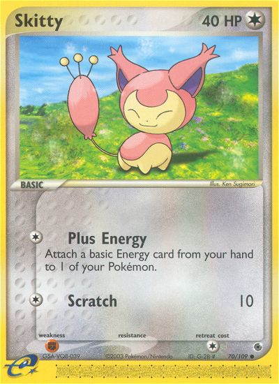 Skitty (70/109) [EX: Ruby & Sapphire] | Game Haven TX