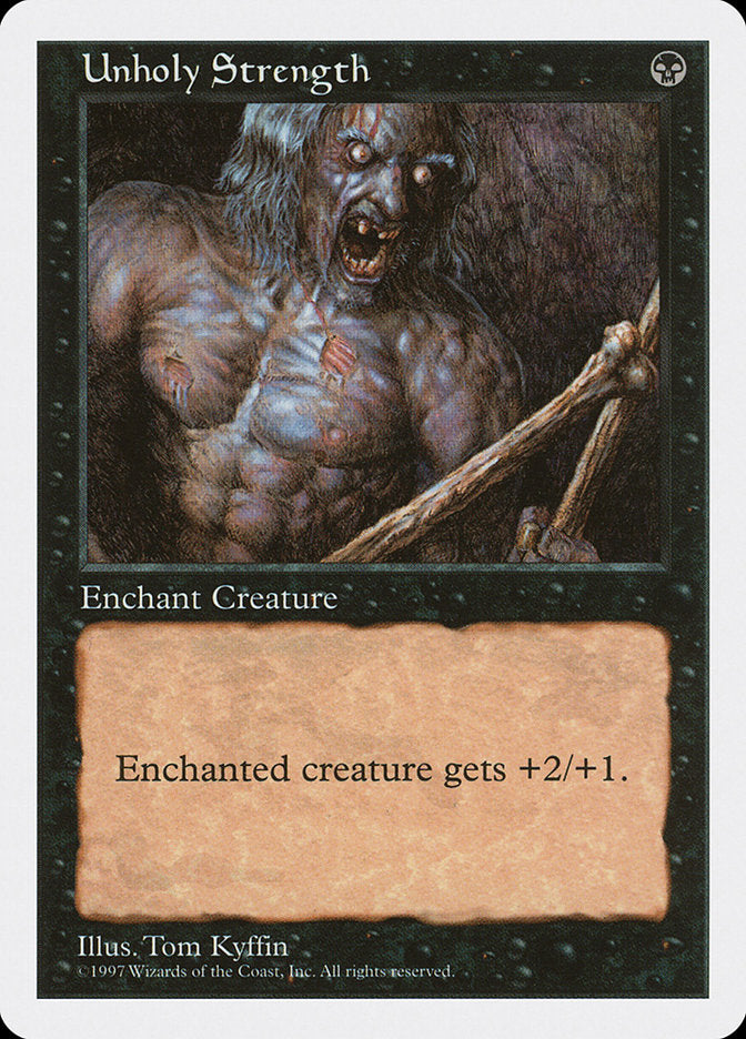 Unholy Strength [Fifth Edition] | Game Haven TX