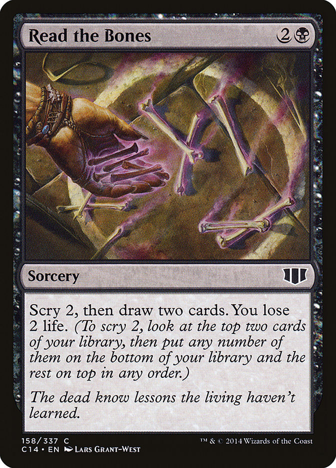 Read the Bones [Commander 2014] | Game Haven TX