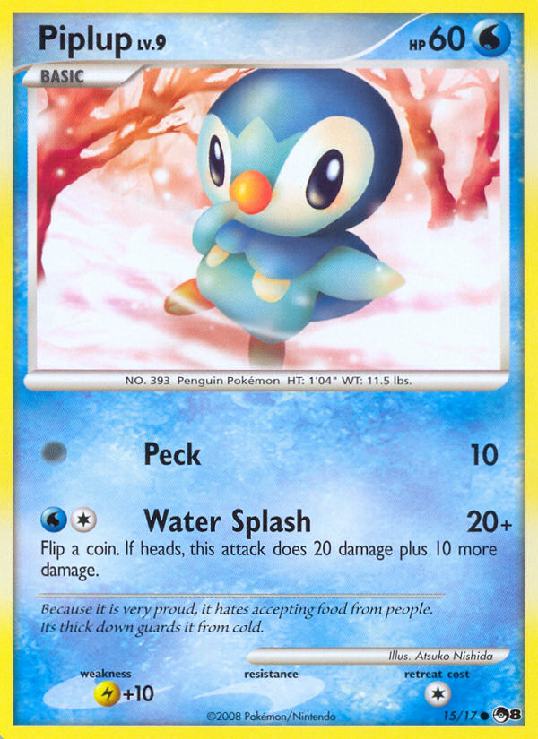 Piplup (15/17) [POP Series 8] | Game Haven TX