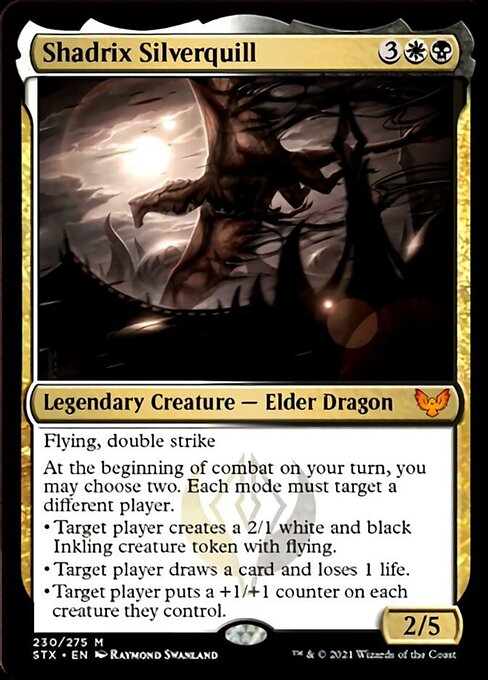 Shadrix Silverquill [Strixhaven: School of Mages] | Game Haven TX