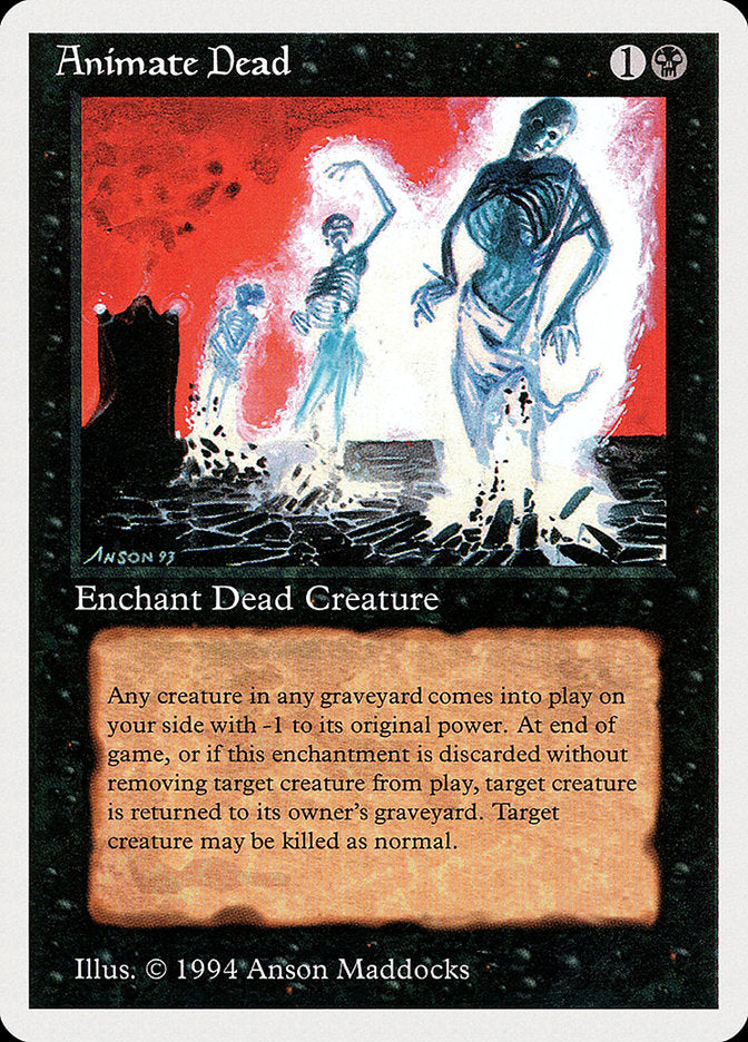 Animate Dead [Summer Magic / Edgar] | Game Haven TX