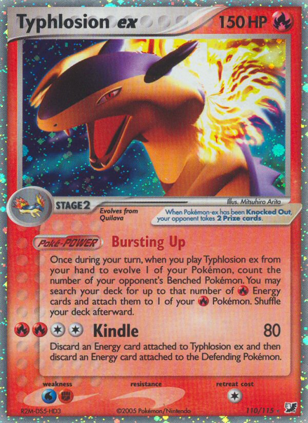 Typhlosion ex (110/115) [EX: Unseen Forces] | Game Haven TX