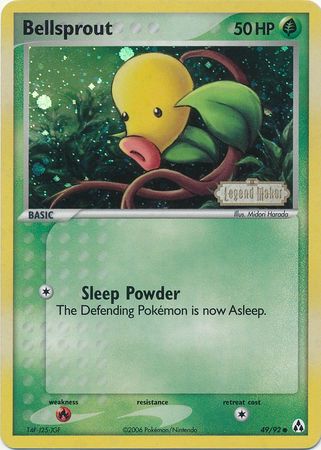 Bellsprout (49/92) (Stamped) [EX: Legend Maker] | Game Haven TX