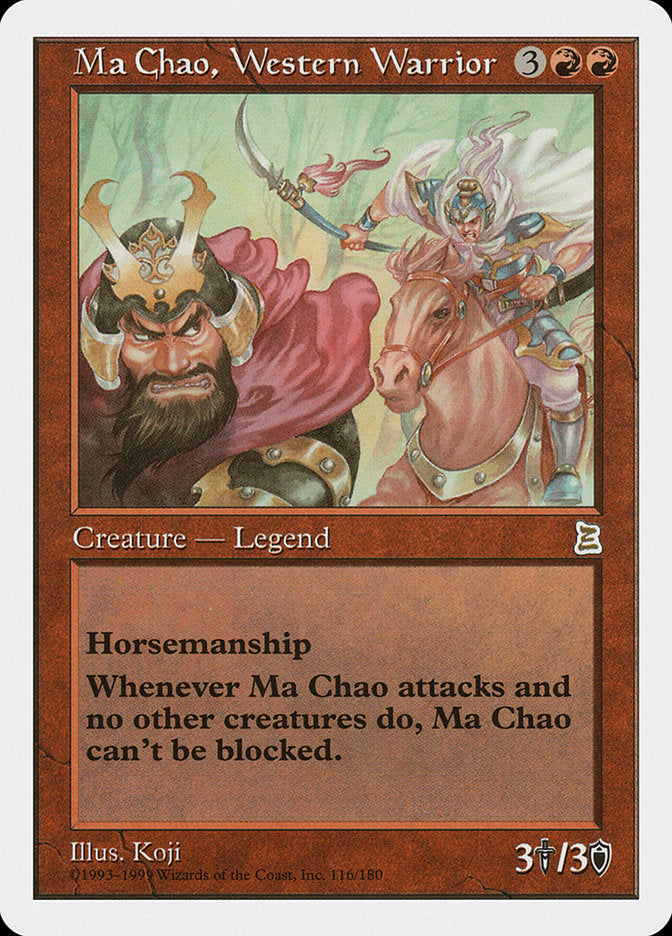 Ma Chao, Western Warrior [Portal Three Kingdoms] | Game Haven TX
