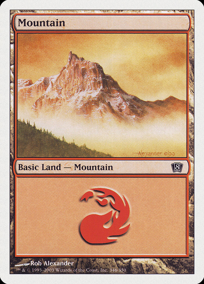 Mountain (346) [Eighth Edition] | Game Haven TX