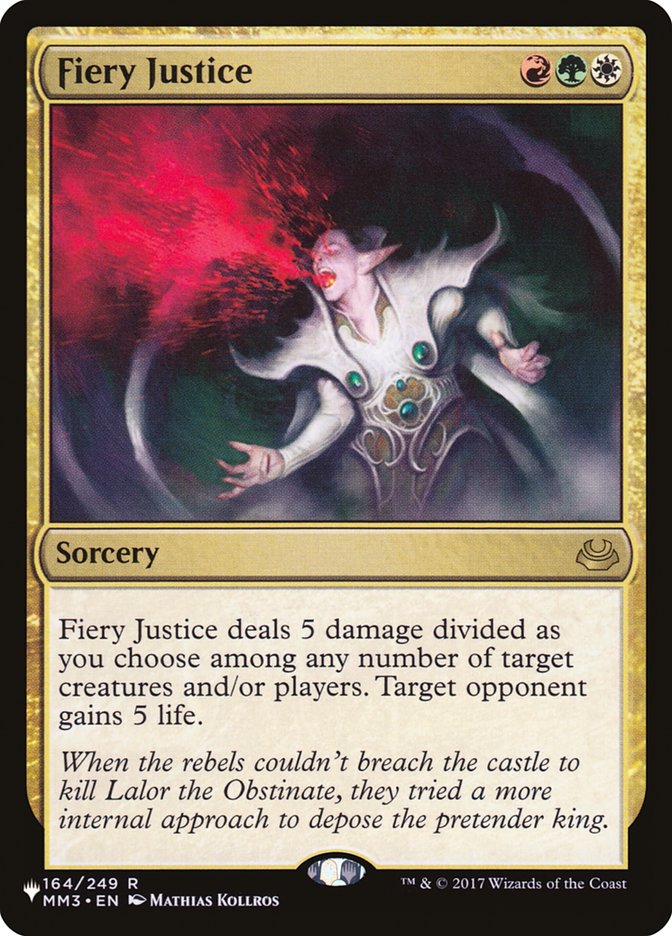 Fiery Justice [The List] | Game Haven TX