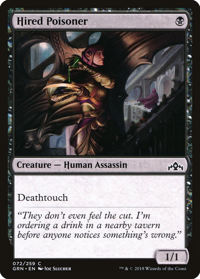 Hired Poisoner [Guilds of Ravnica] | Game Haven TX