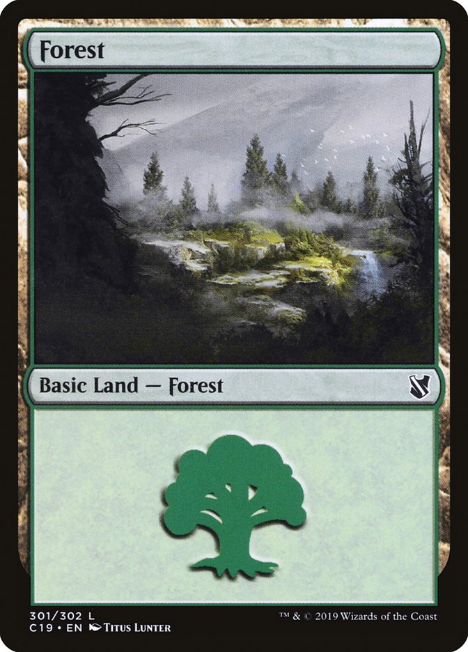 Forest (301) [Commander 2019] | Game Haven TX