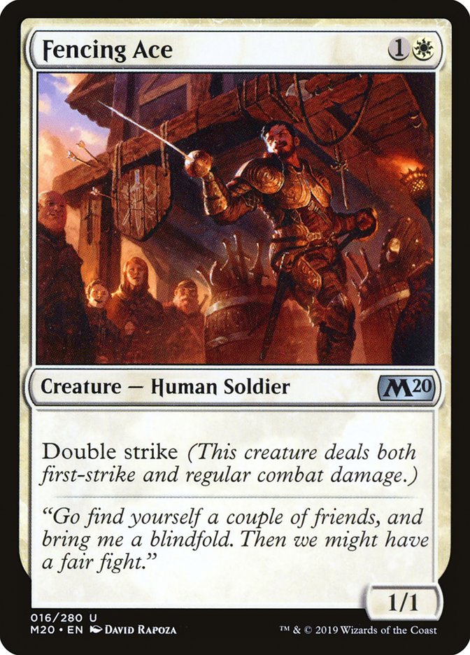 Fencing Ace [Core Set 2020] | Game Haven TX