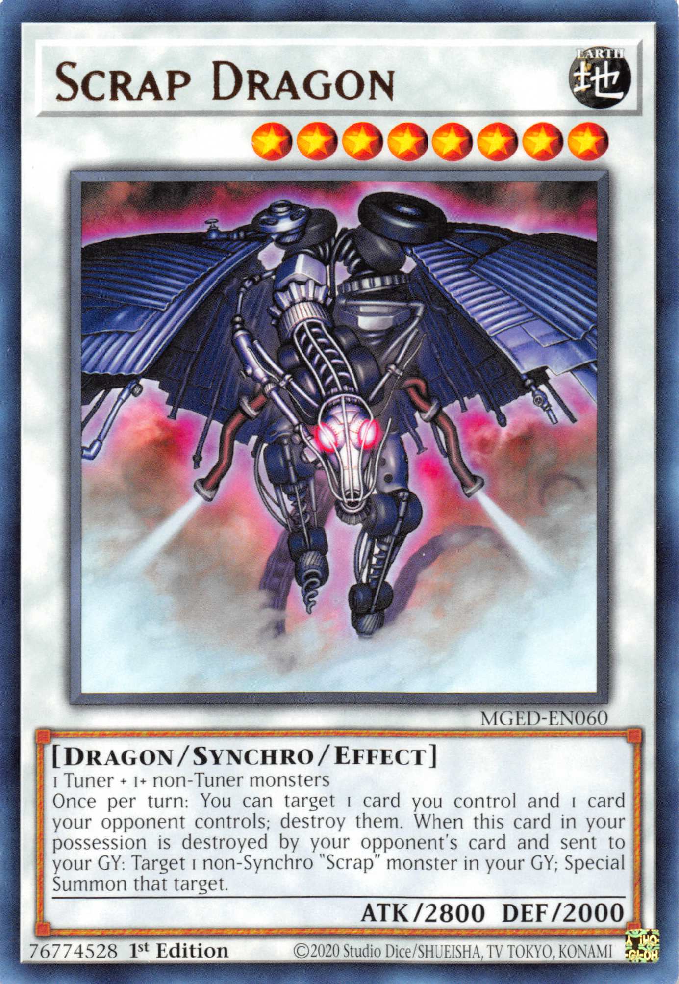 Scrap Dragon [MGED-EN060] Rare | Game Haven TX