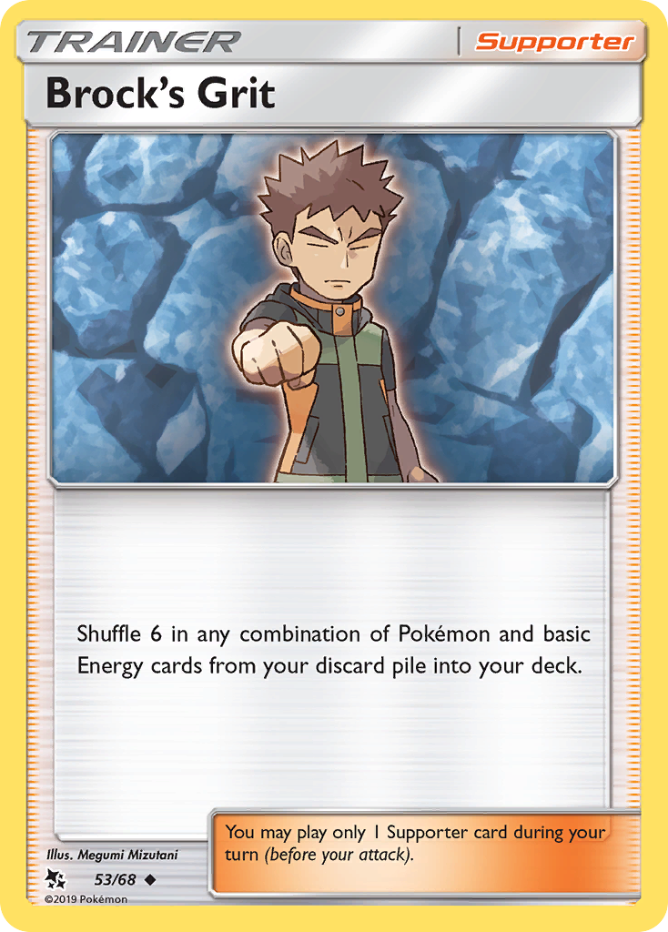 Brock's Grit (53/68) [Sun & Moon: Hidden Fates] | Game Haven TX