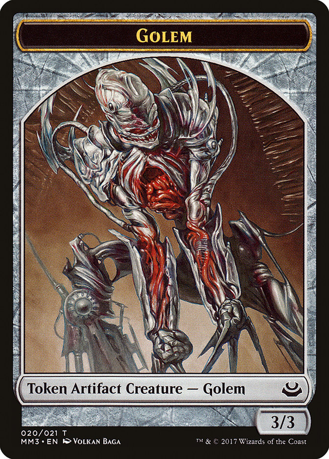 Golem [Modern Masters 2017 Tokens] | Game Haven TX