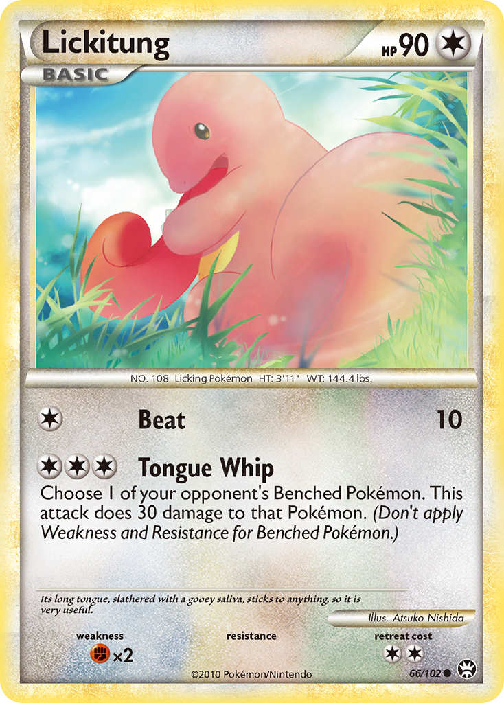 Lickitung (66/102) [HeartGold & SoulSilver: Triumphant] | Game Haven TX