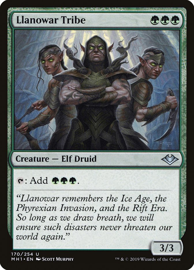 Llanowar Tribe [Modern Horizons] | Game Haven TX