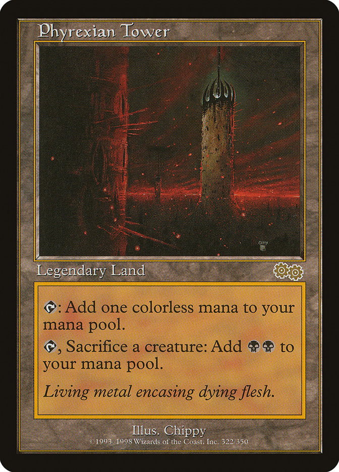 Phyrexian Tower [Urza's Saga] | Game Haven TX
