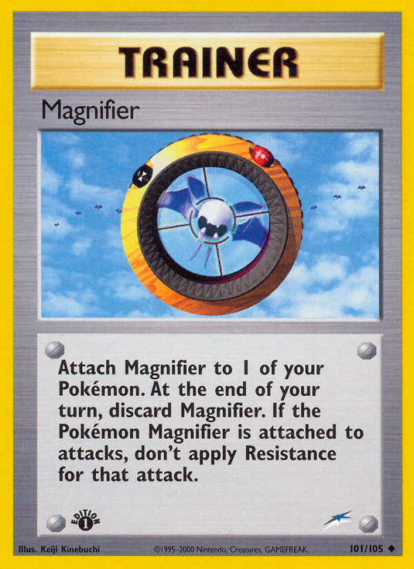 Magnifier (101/105) [Neo Destiny 1st Edition] | Game Haven TX
