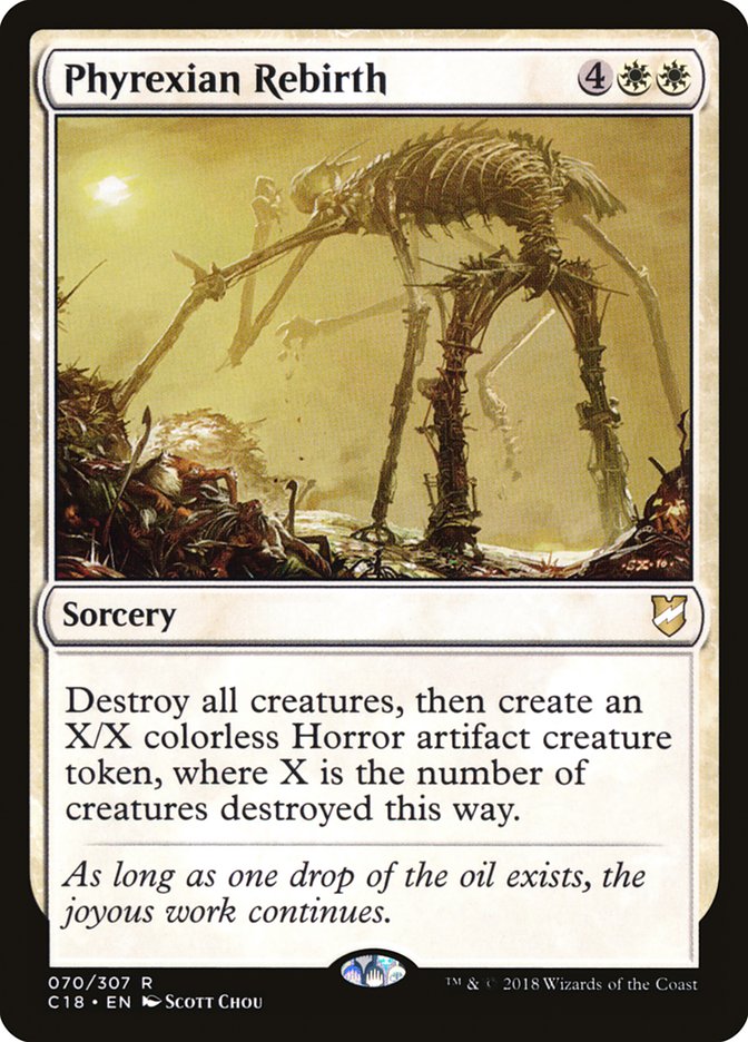 Phyrexian Rebirth [Commander 2018] | Game Haven TX