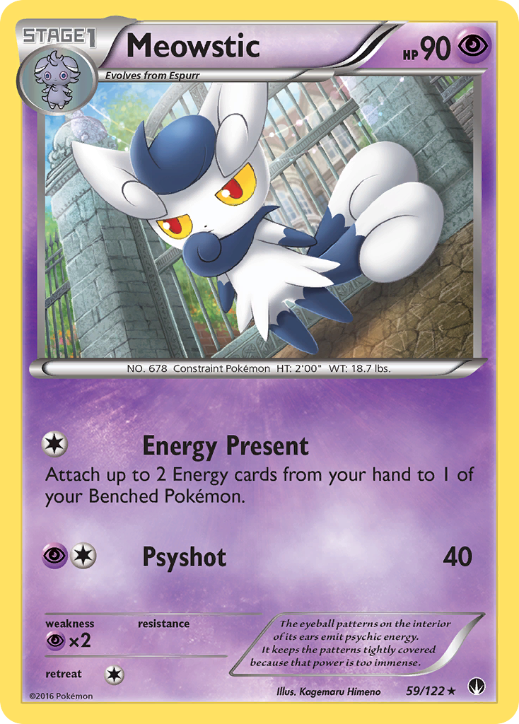 Meowstic (59/122) [XY: BREAKpoint] | Game Haven TX