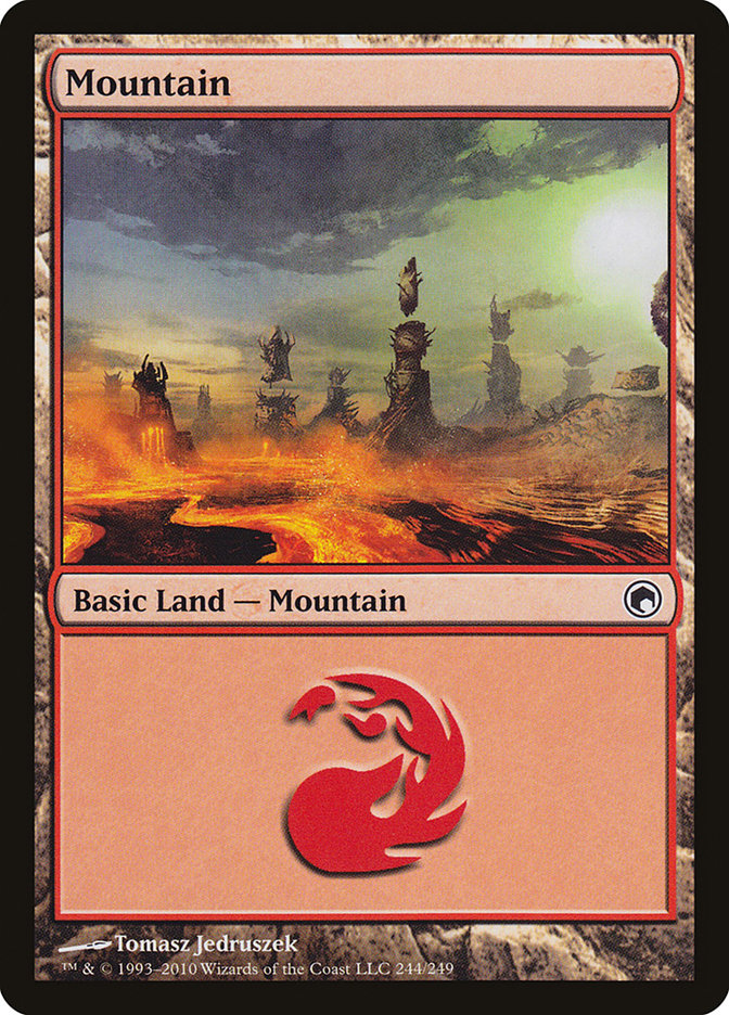 Mountain [Scars of Mirrodin] | Game Haven TX