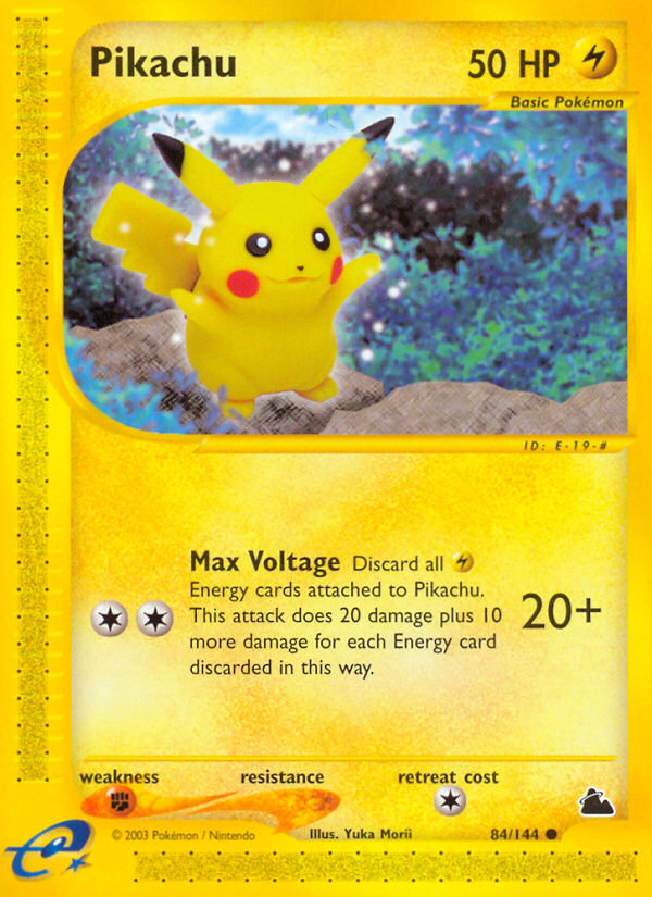 Pikachu (84/144) [Skyridge] | Game Haven TX