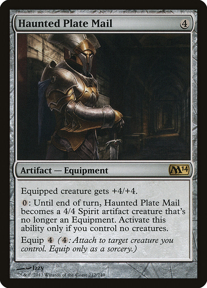 Haunted Plate Mail [Magic 2014] | Game Haven TX