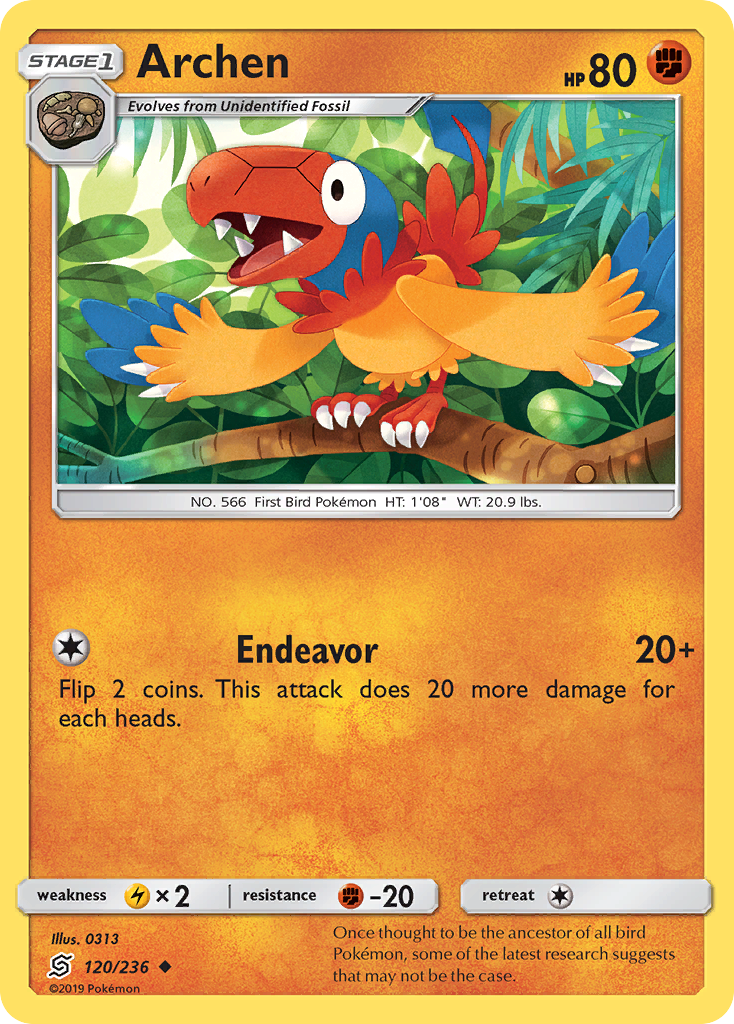 Archen (120/236) [Sun & Moon: Unified Minds] | Game Haven TX