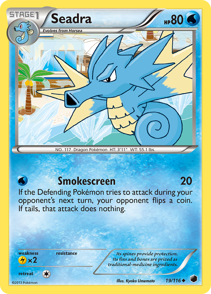 Seadra (19/116) [Black & White: Plasma Freeze] | Game Haven TX