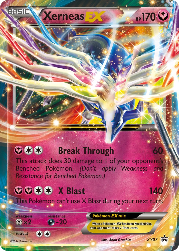 Xerneas EX (XY07) [XY: Black Star Promos] | Game Haven TX