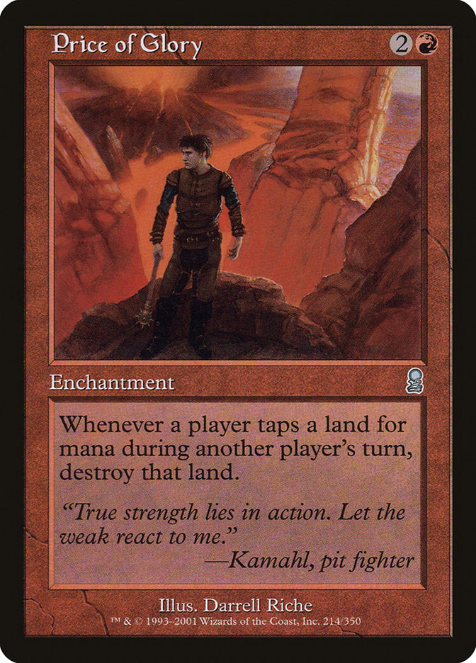 Price of Glory [Odyssey] | Game Haven TX