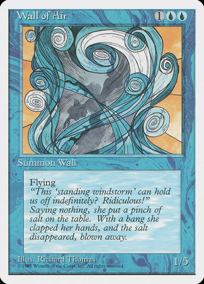 Wall of Air [Fourth Edition] | Game Haven TX