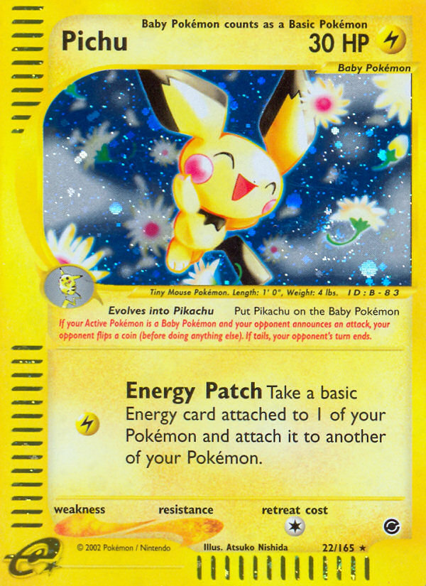 Pichu (22/165) [Expedition: Base Set] | Game Haven TX