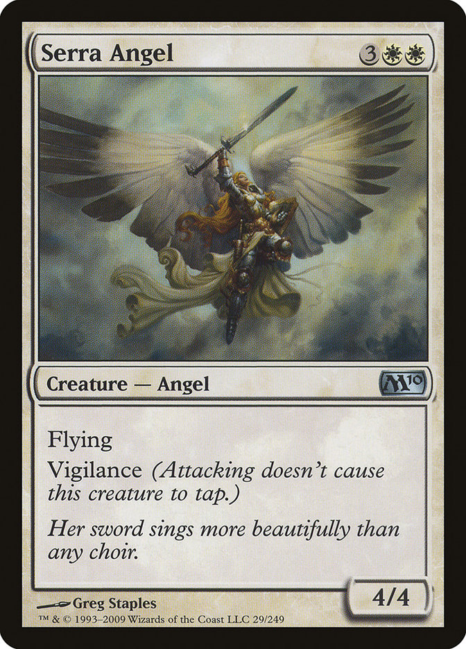 Serra Angel [Magic 2010] | Game Haven TX