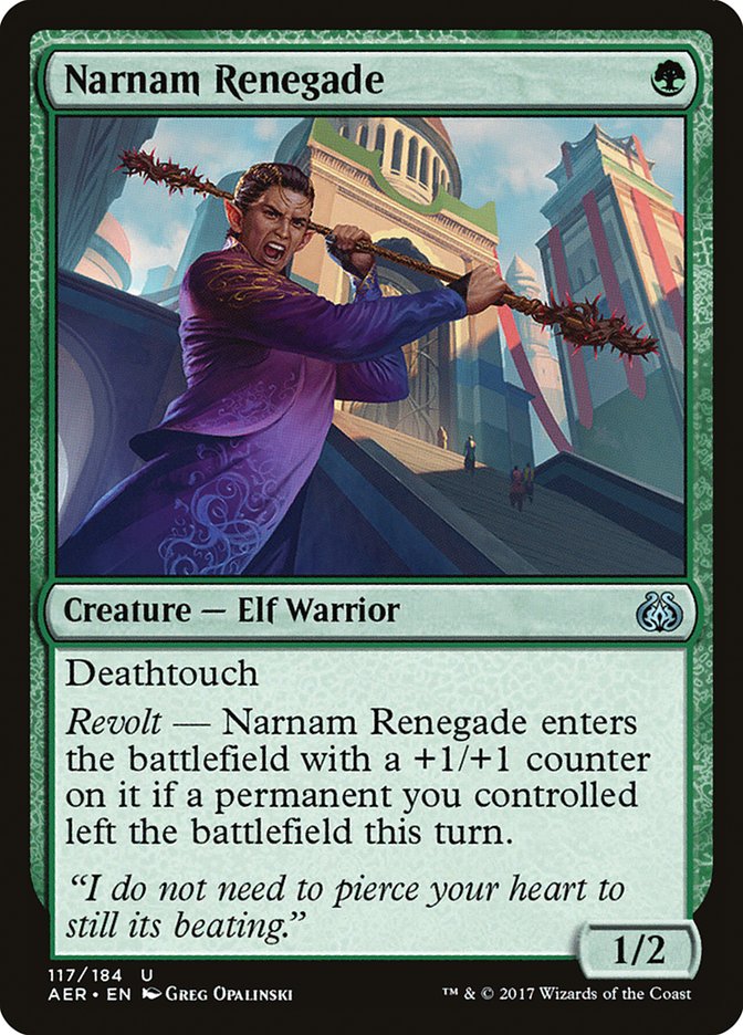 Narnam Renegade [Aether Revolt] | Game Haven TX