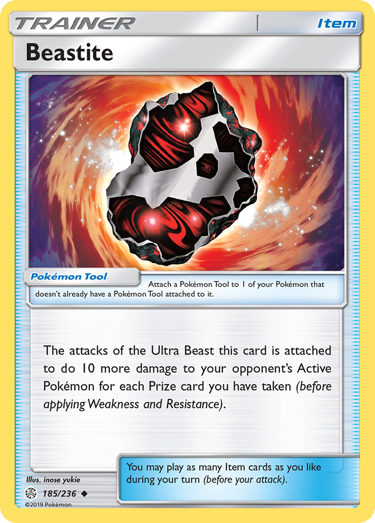 Beastite (185/236) [Sun & Moon: Cosmic Eclipse] | Game Haven TX