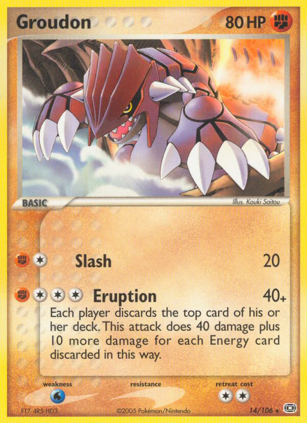 Groudon (14/106) [EX: Emerald] | Game Haven TX