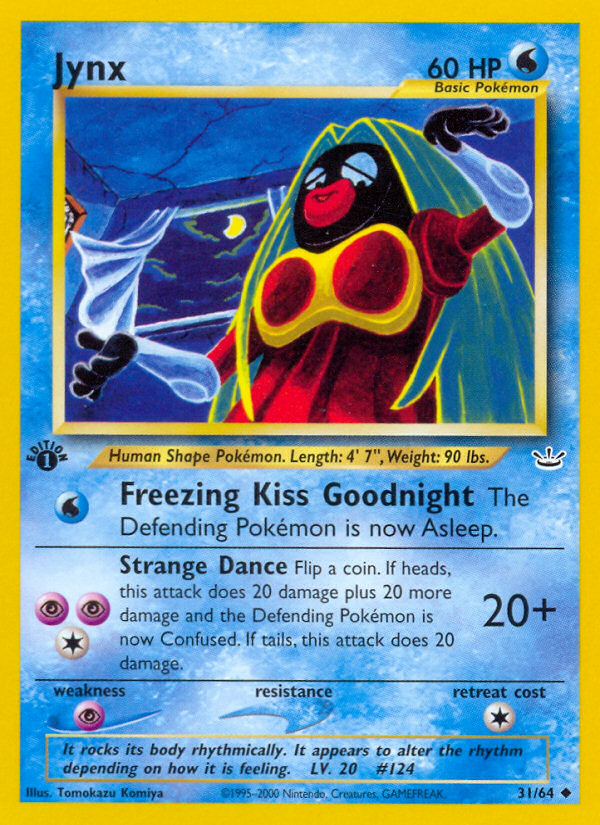 Jynx (31/64) [Neo Revelation 1st Edition] | Game Haven TX
