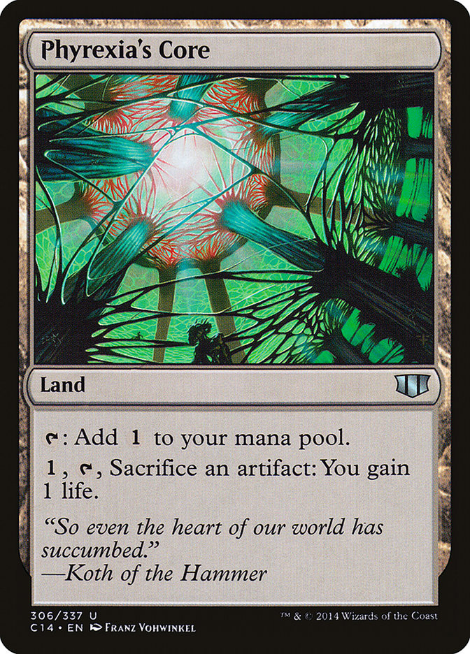 Phyrexia's Core [Commander 2014] | Game Haven TX