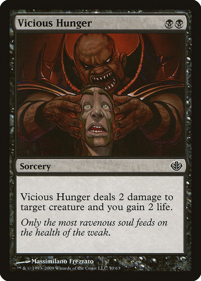 Vicious Hunger [Duel Decks: Garruk vs. Liliana] | Game Haven TX