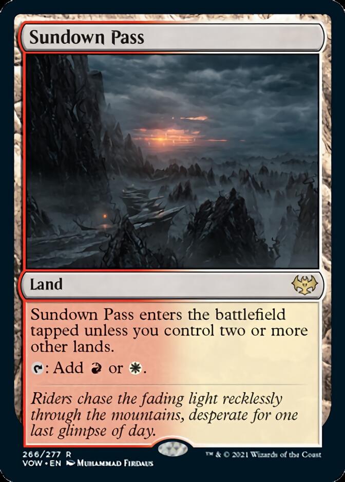 Sundown Pass [Innistrad: Crimson Vow] | Game Haven TX