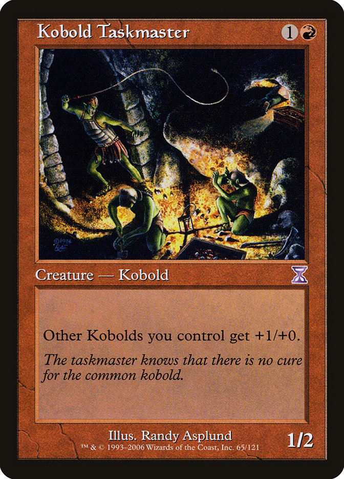 Kobold Taskmaster [Time Spiral Timeshifted] | Game Haven TX
