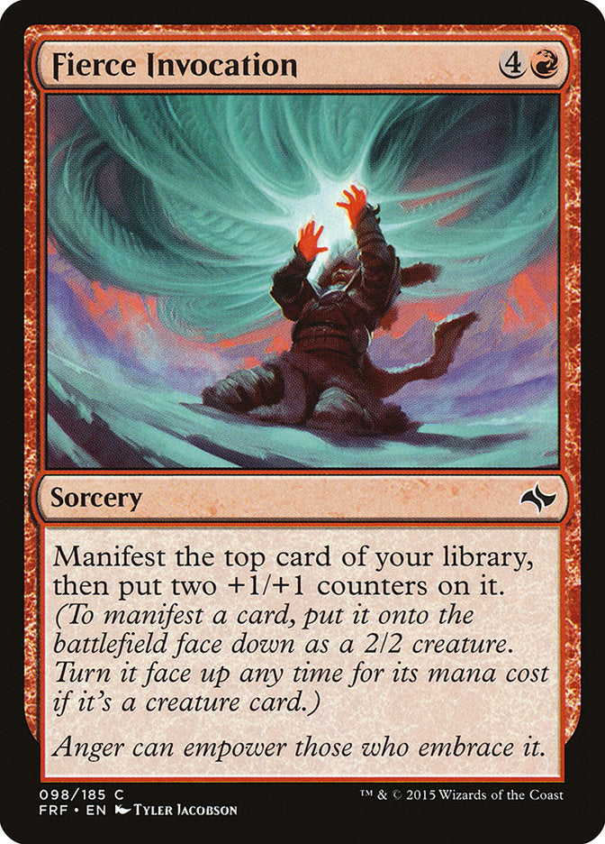 Fierce Invocation [Fate Reforged] | Game Haven TX