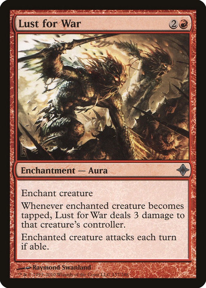 Lust for War [Rise of the Eldrazi] | Game Haven TX