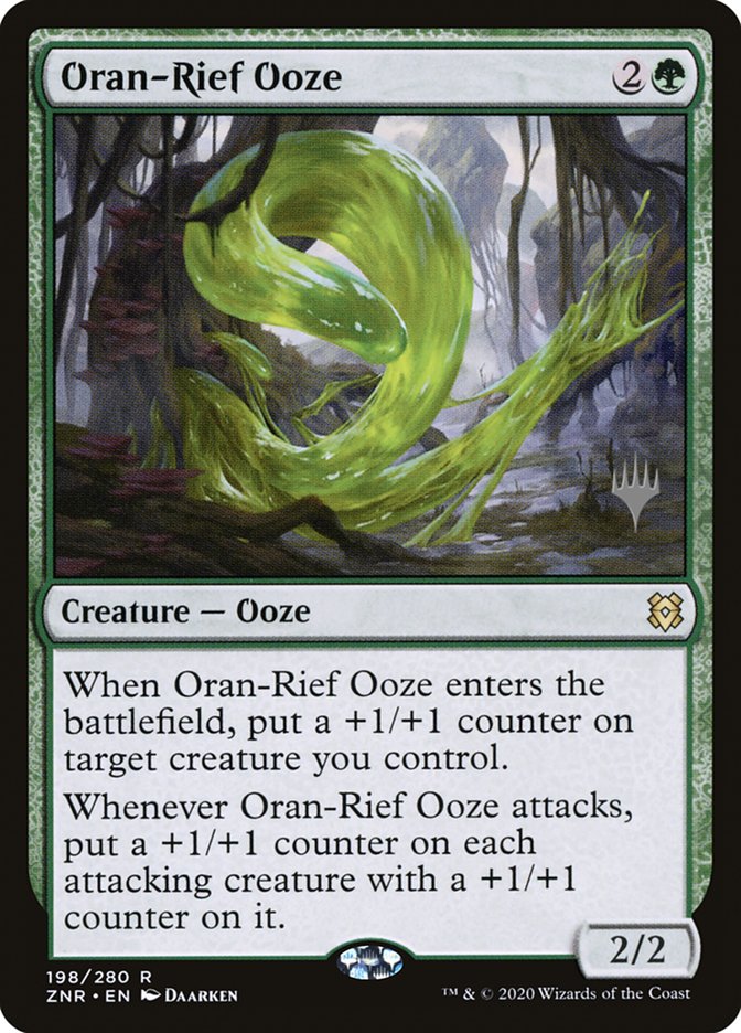 Oran-Rief Ooze (Promo Pack) [Zendikar Rising Promos] | Game Haven TX