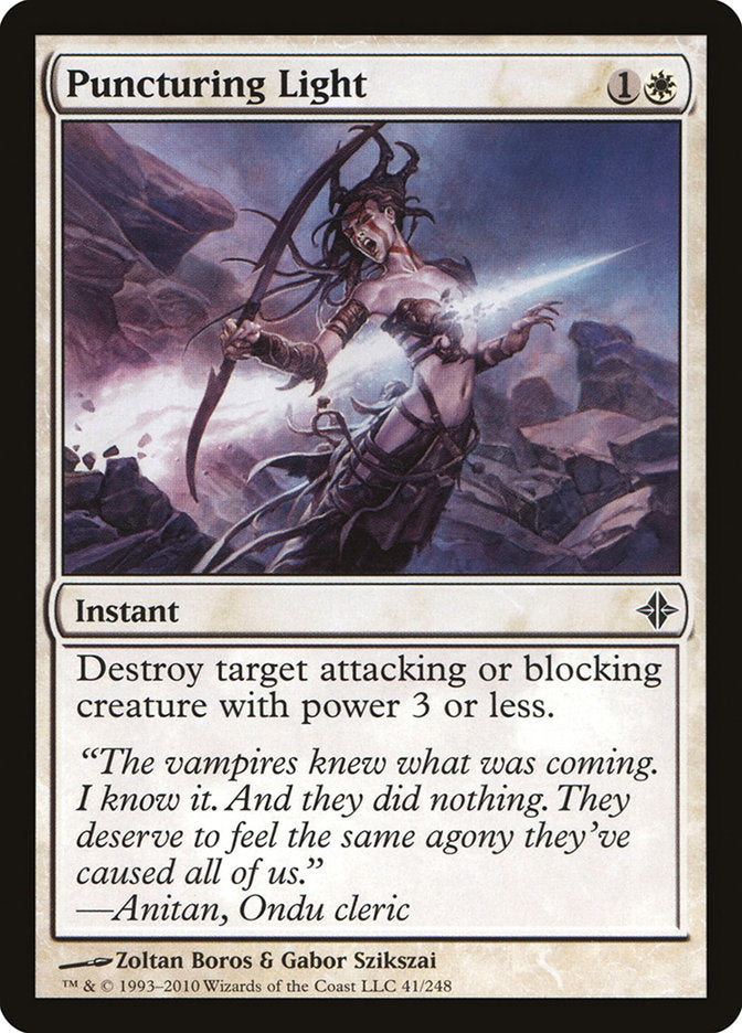 Puncturing Light [Rise of the Eldrazi] | Game Haven TX
