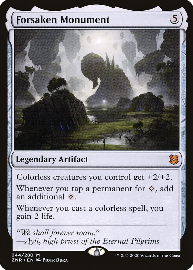Forsaken Monument [Zendikar Rising] | Game Haven TX