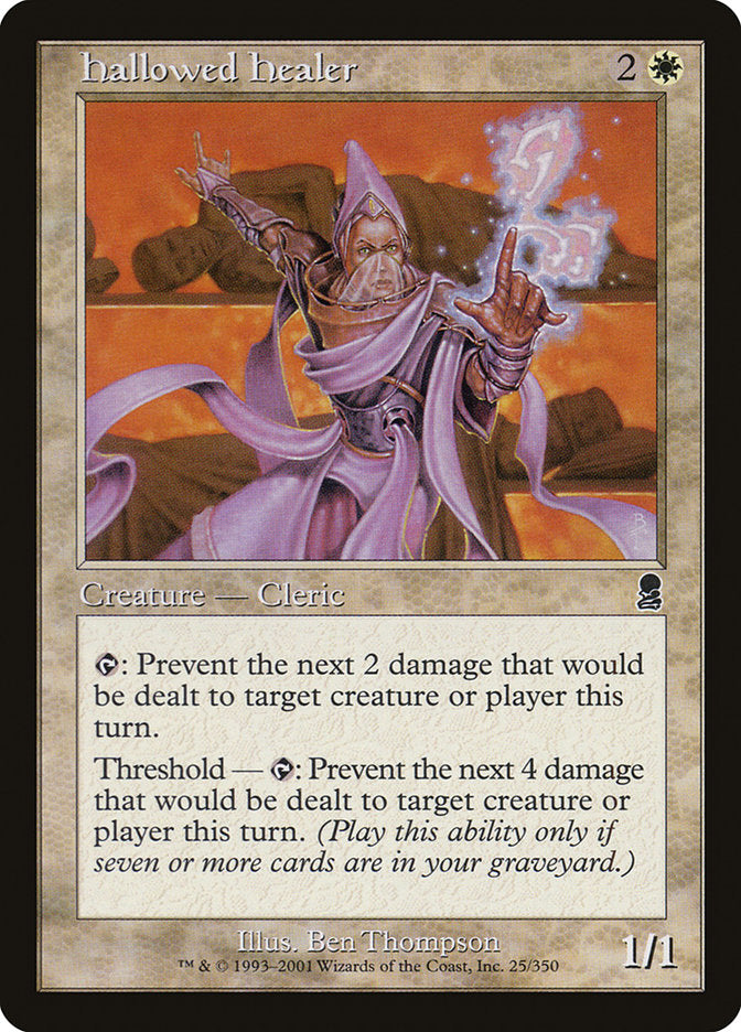 Hallowed Healer [Odyssey] | Game Haven TX