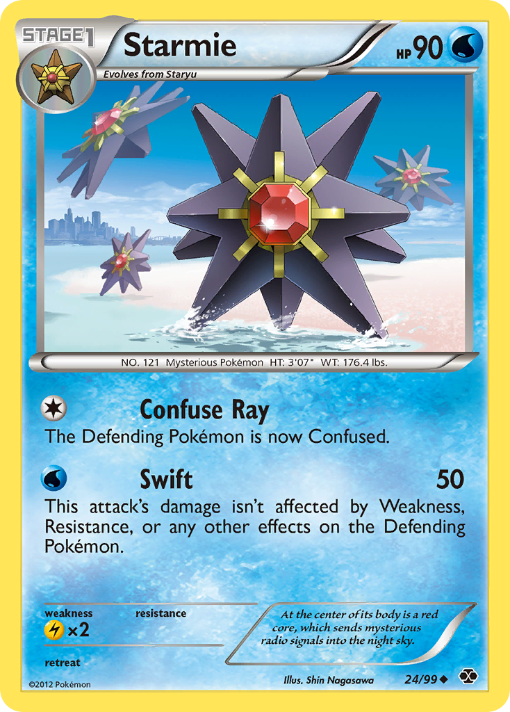 Starmie (24/99) [Black & White: Next Destinies] | Game Haven TX