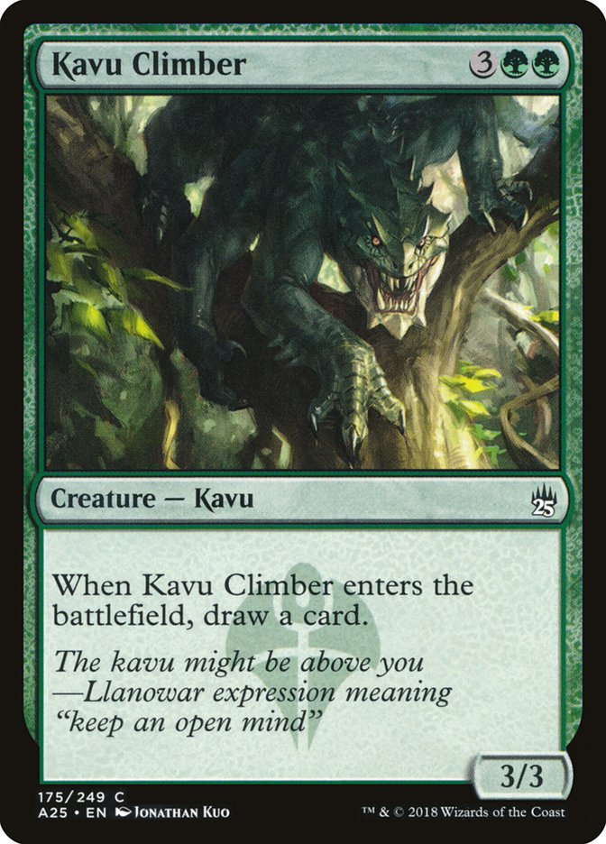 Kavu Climber [Masters 25] | Game Haven TX